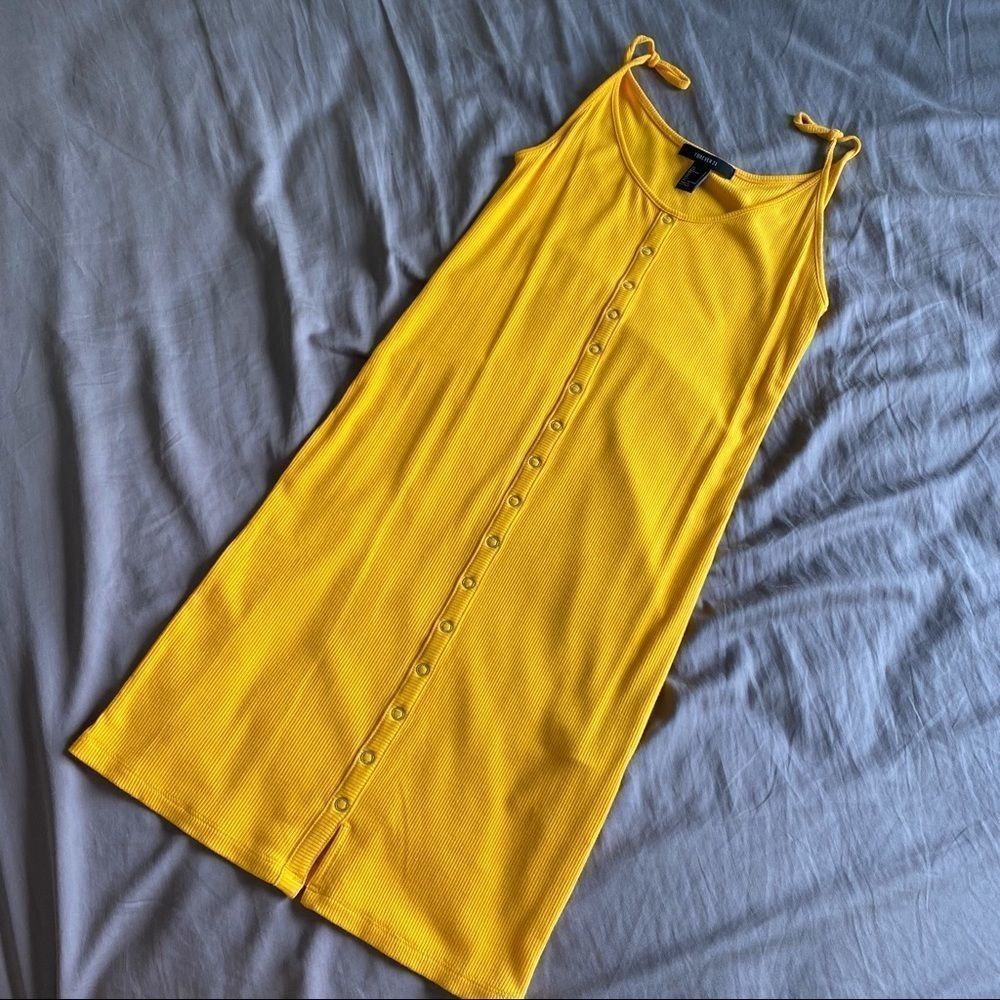 Forever 21 yellow sundress